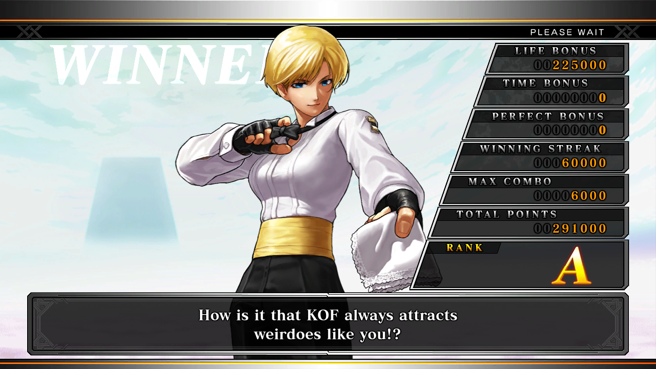 Ending for King of Fighters XIII-Women Fighters Team(Arcade)