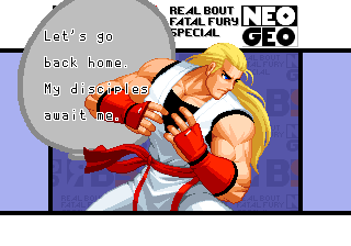 Real Bout Fatal Fury Andy Ending Youtube