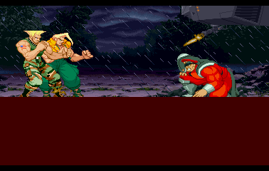 Ending for Street Fighter Alpha 3-Guile (Sony Playstation)